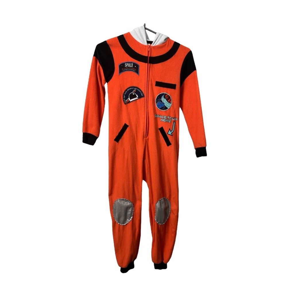 NASA astronaut space Explorer fleece kids pajama onesie